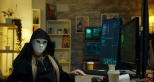hacker girl wearing a white mask to hide her ident 2023 11 27 05 30 28 utc