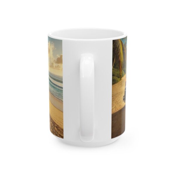 Timeless 1941 Woodie Surf Car Ceramic Mug, (11oz, 15oz) - Image 2