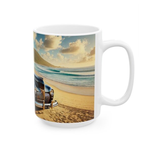 Timeless 1941 Woodie Surf Car Ceramic Mug, (11oz, 15oz) - Image 4