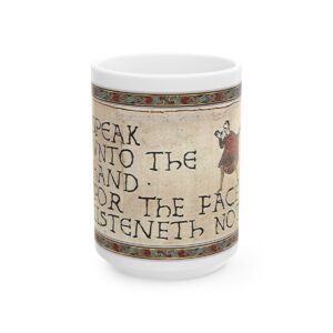 Speak Unto The Hand Ceramic Mug, (11oz, 15oz)