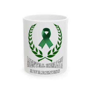 Mental Health Awareness Ceramic Mug, (11oz, 15oz)
