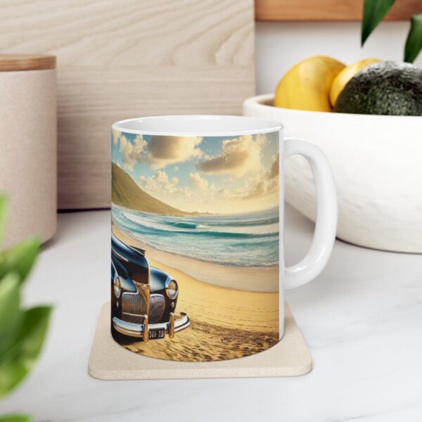 Timeless 1941 Woodie Surf Car Ceramic Mug, (11oz, 15oz) - Image 13