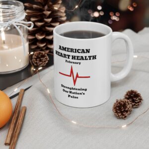 Heartbeat of America Ceramic Mug, (11oz, 15oz)