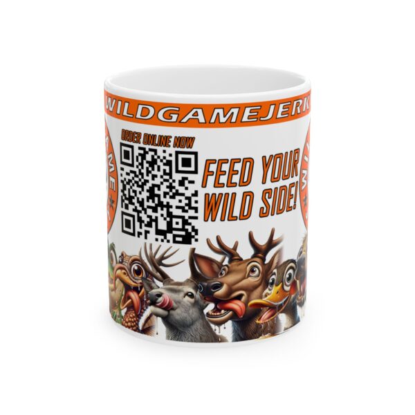 Wild Game Jerky Coffee Mug, (11oz, 15oz) - Image 2