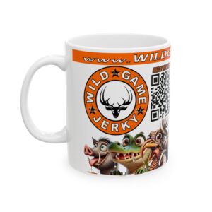 Wild Game Jerky Coffee Mug, (11oz, 15oz)