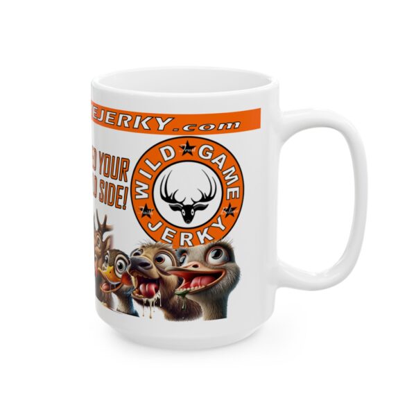 Wild Game Jerky Coffee Mug, (11oz, 15oz) - Image 8